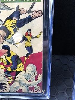 #1 X-Men & #2 X-Men Stan Lee Signed CGC Graded Off Wht/WHT. Sold Together