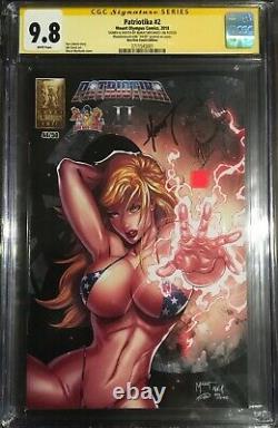 1 of a Kind Risque Remarque Patriotika #2 Boo Koo Ed. CGC SS 9.8 Lim to 50