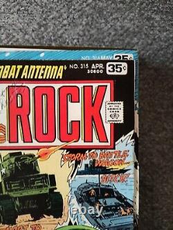 114 Vintage Piece Lot of Sgt. Rock Comic Books Numbers Listed In Description