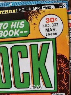 114 Vintage Piece Lot of Sgt. Rock Comic Books Numbers Listed In Description