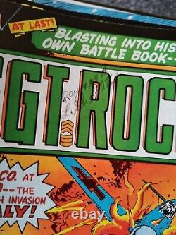 114 Vintage Piece Lot of Sgt. Rock Comic Books Numbers Listed In Description