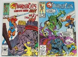 (16) Thundercats Marvel Comic Book Set 1st Issue, #1 #16, 1st Printing 1985