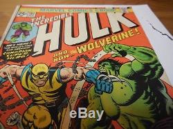 181 The Incredible Hulk Wolverine Solid 4.5