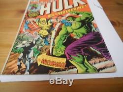 181 The Incredible Hulk Wolverine Solid 4.5