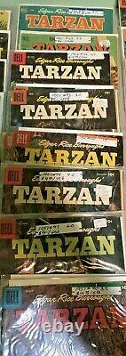 1950's/1960's Tarzan Comics Huge Lot 46 different issues (60 Total) Free Shipp
