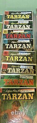 1950's/1960's Tarzan Comics Huge Lot 46 different issues (60 Total) Free Shipp