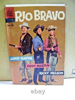 1959 Rio Bravo John Wayne Dell Comic Book Complete & Original