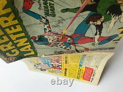 1960 DC Comic Book GREEN LANTERN #1 Spine tears/loose wraparound Large Images