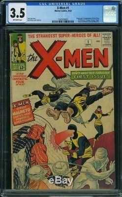 1963 X-Men 1 CGC 3.5! 1st App of X-Men