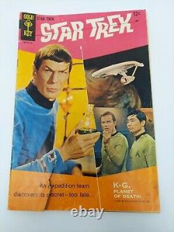 1967 STAR TREK #1 GOLD KEY Comic Book Comic Has been Ripped Read Please
