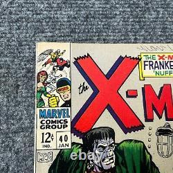1968 Marvel X-Men Comic Book #40 Mid Grade or Better Frankenstein