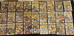 1970-1984 Captain America Comic Book Lot Of 56