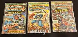 1970-1984 Captain America Comic Book Lot Of 56