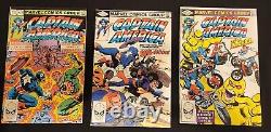 1970-1984 Captain America Comic Book Lot Of 56