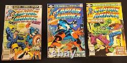 1970-1984 Captain America Comic Book Lot Of 56