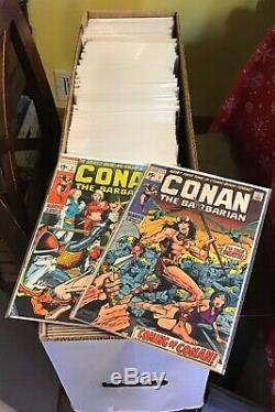 (1970) Marvel Conan The Barbarian Near Set Lot #1-275 + Extras 190+ Books