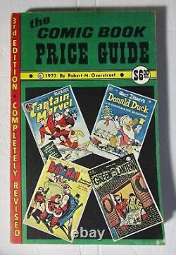 1972 & 1973 Overstreet Comic Book Price Guides Solid Condition