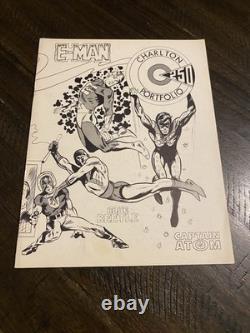 1974 Charlton Portfolio #9/10 CPL Peacemaker Judomastr Blue Beetle Captain Atom