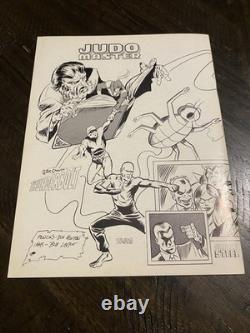 1974 Charlton Portfolio #9/10 CPL Peacemaker Judomastr Blue Beetle Captain Atom