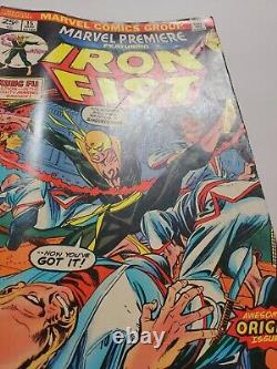 1974 Marvel Premiere #15 1st Appearance of Iron Fist NO VALUE STAMP RARE