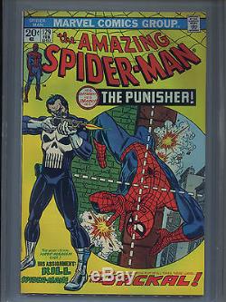 1974 The Amazing Spider-man #129 Cgc 9.8 Nm/mt 1st Appearance Punisher Ow-w Pgs