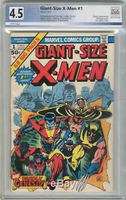 1975 Giant Size 1 PGX 4.5 & X-Men 94 PGX 5.5 New X-Men Begin