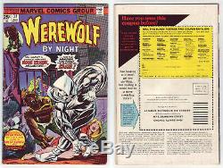1975 Werewolf By Night 1-43 Complete Run 32,33 1st Moon Knight