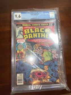 1977 AUTHENTIC/RARE Marvel BLACK PANTHER #1 CGC 9.6/10 COMIC BOOK COLLECTIBLE