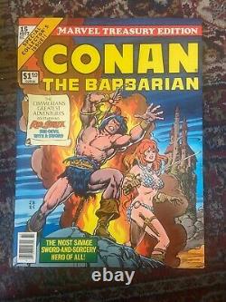 1977 CONAN THE BARBARIAN MARVEL TREASURY EDITION #15, Chan Red Sonja High Grade