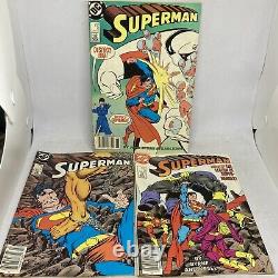 1987-1988 DC Comics Superman Comic Lot #6-19 RARE