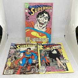 1987-1988 DC Comics Superman Comic Lot #6-19 RARE