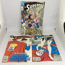 1987-1988 DC Comics Superman Comic Lot #6-19 RARE