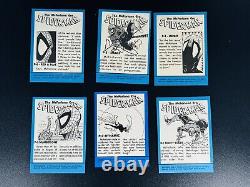 1992 Comic Images- Spider-Man McFarlane Era Complete Prism Chase Cards Set P1-P6