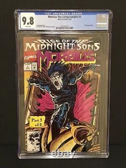 1992 Marvel Comics MORBIUS The Living Vampire #1 CGC 9.8 with Poly-bag & Poster