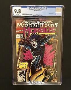 1992 Marvel Comics MORBIUS The Living Vampire #1 CGC 9.8 with Poly-bag & Poster
