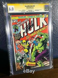 20 Keys 1st WOLVERINE Hulk 181 cgc ss Stan Lee 6.0 Trimpe 1988 9.8, 1982 9.6 NM+