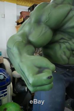 2008 Marvel Incredible Hulk Life Size Statue Movie Theater Store Display Prop