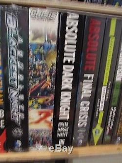 33 DC Absolute Edition Hardcovers Most Sealed Blackest Night Final Crisis New