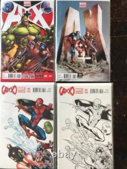 A + X Comic book lot, 10 Issues, Marvel, NM, Vol. 1, 2012, Variants