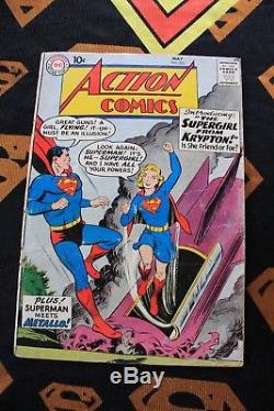 ACTION COMICS 252 1st appearence of Supergirl and Metallo MAY 1959 nice looking