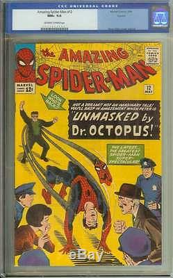 AMAZING SPIDER-MAN #12 CGC 9.6 OWithWH PAGES
