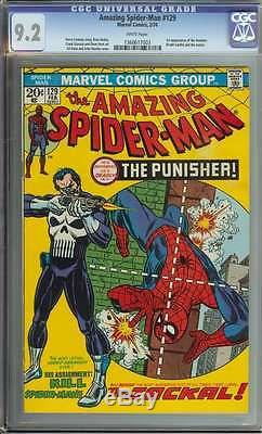 Amazing Spider-man #129 Cgc 9.2 White Pages