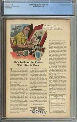 AMAZING SPIDER-MAN #14 CGC 4.0 OWithWH PAGES
