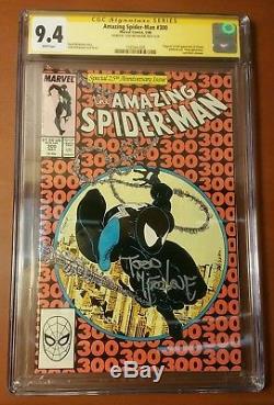 AMAZING SPIDER-MAN #300 CGC 9.4 SS 1988 1st VENOMSigned by Todd McFarlane