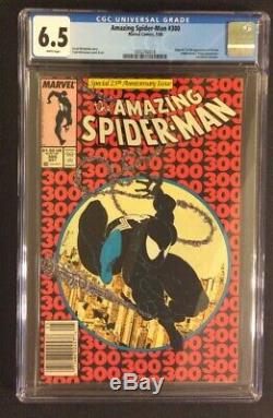 AMAZING SPIDER-MAN #300 Comic Book CGC 6.5 1ST APPEARANCE VENOM Eddie Brock 1988