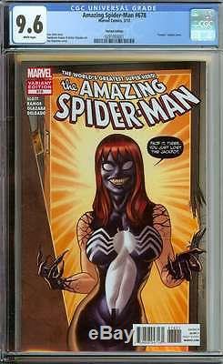 Amazing Spider-man #678 Cgc 9.6 White Pages