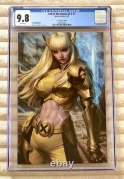 ARTGERM Fall Of The House Of X #1 MAGIK 150 VIRGIN RARE HOT CGC 9.8