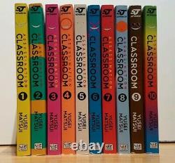 ASSASSINATION CLASSROOM 1-10 Manga Collection Complete Set Run Volumes ENGLISH