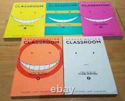 ASSASSINATION CLASSROOM 1-10 Manga Collection Complete Set Run Volumes ENGLISH