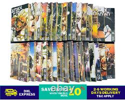 ATTACK ON TITAN Hajime Isayama Manga Vol 1-32 Full Set English Comic DHL FedEx